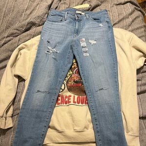 BNWT Levi 721 High Rise Skinny Jeans